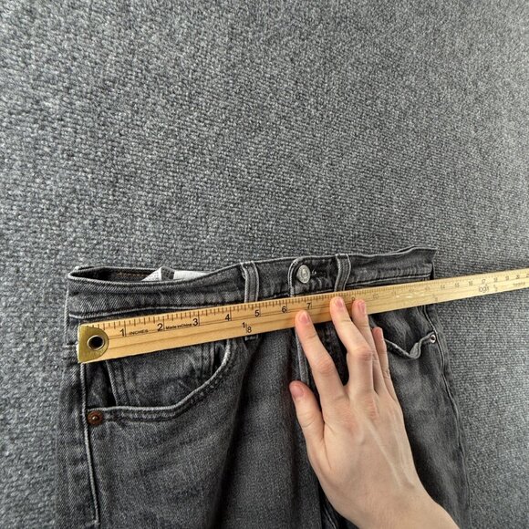 Levi’s 501s Student Women Jeans Charcoal Wash Button Fly Classic ACTL 26X31 - Picture 12 of 15